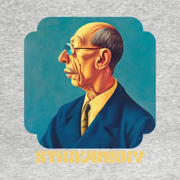 IGOR STRAVINSKY by Cryptilian